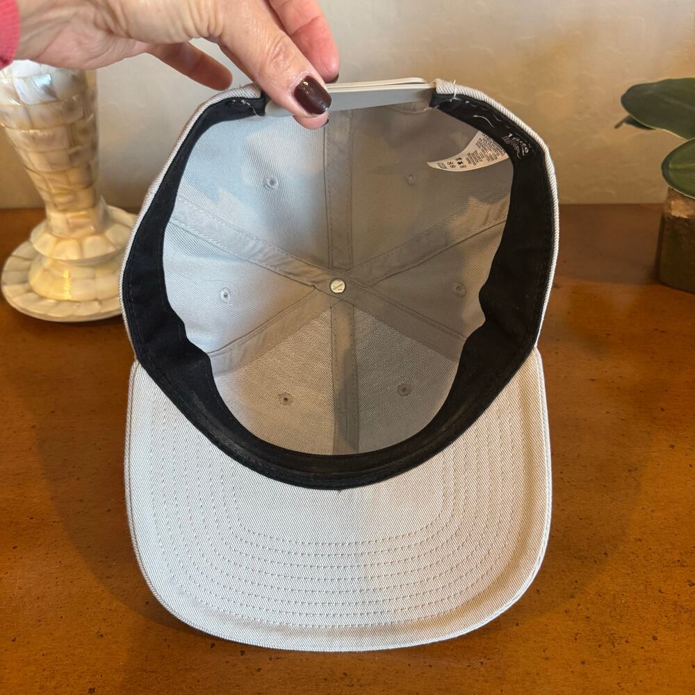 Nike Pro Bishop Gorman Snapback Hat Light Gray One Size - Picture 3 of 6